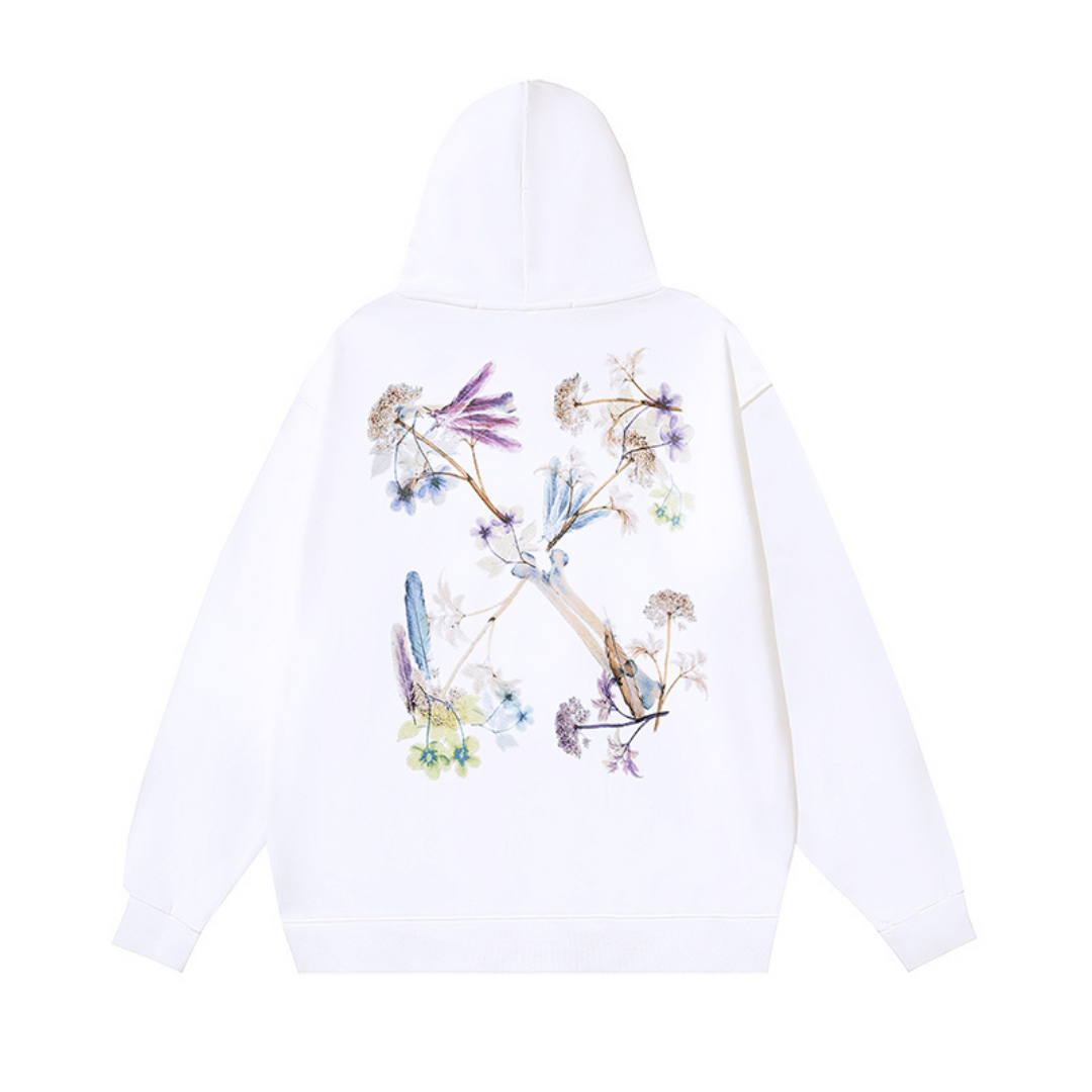 Sweat à capuche Off Monogram