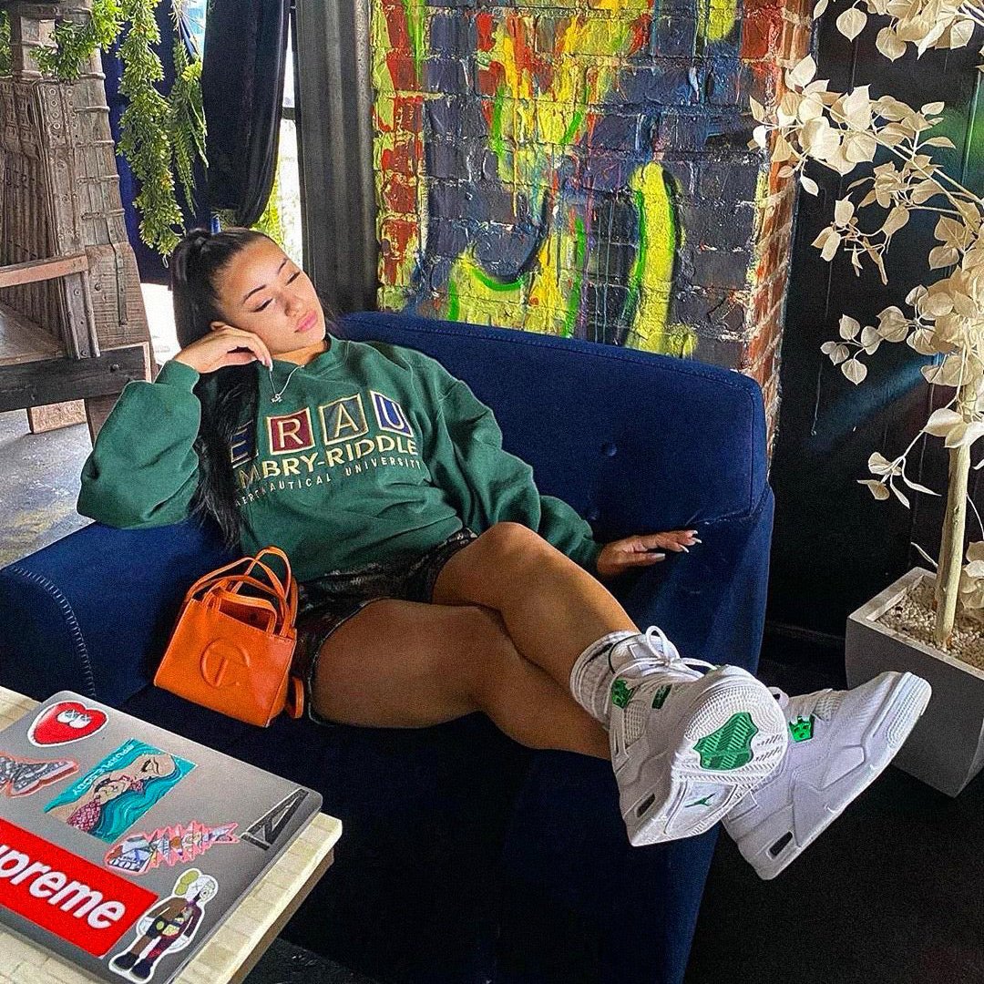 J4 Rétro Vert Métallique