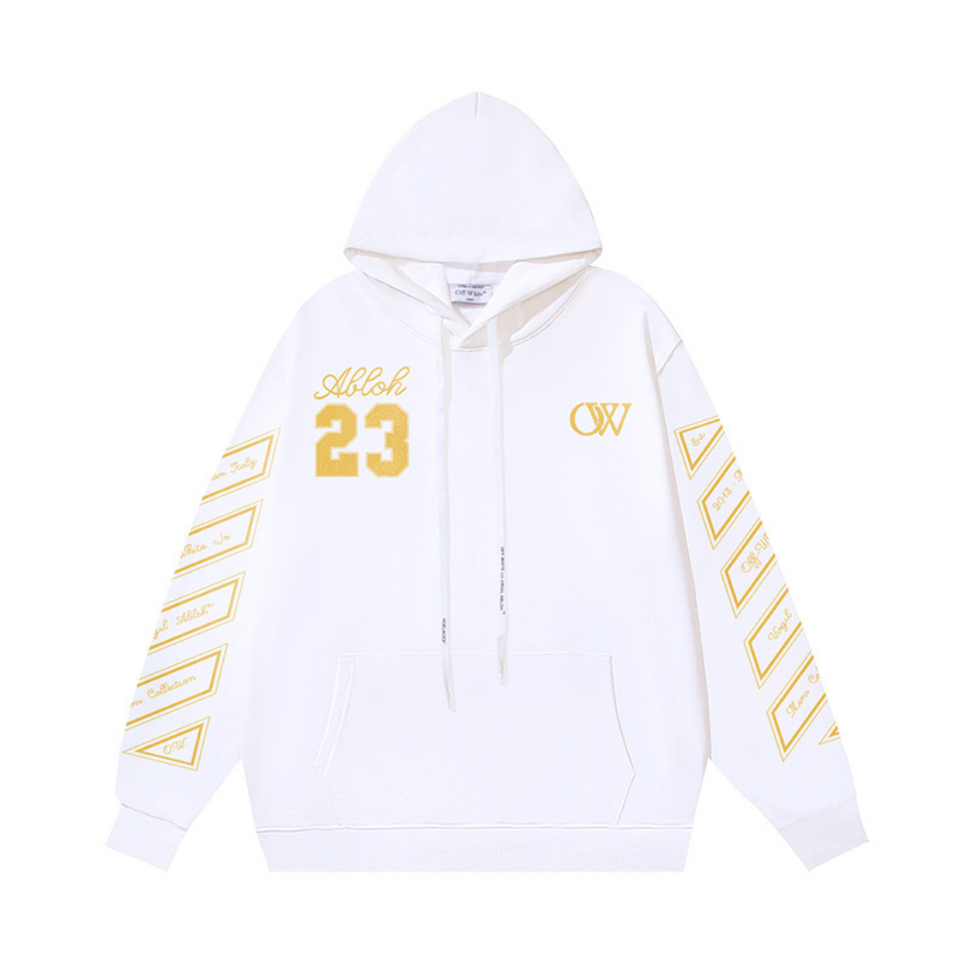 Sweat à capuche Off Monogram