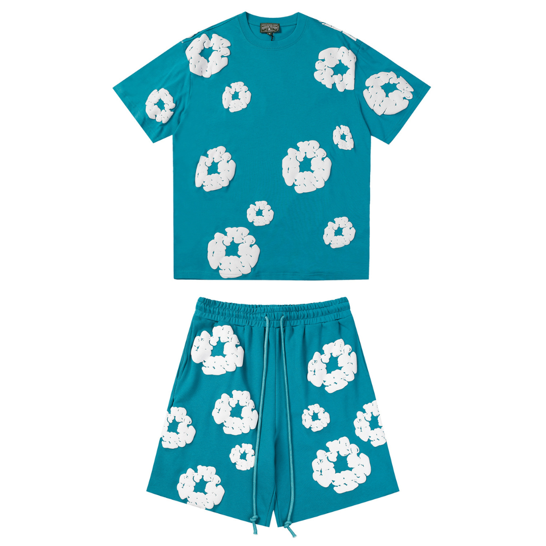 Conjunto corto vaquero Trs Dazzling Blue