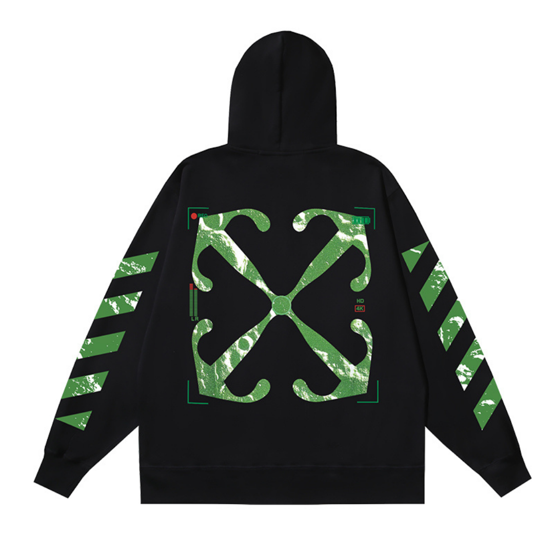 Sweat à capuche Off Monogram