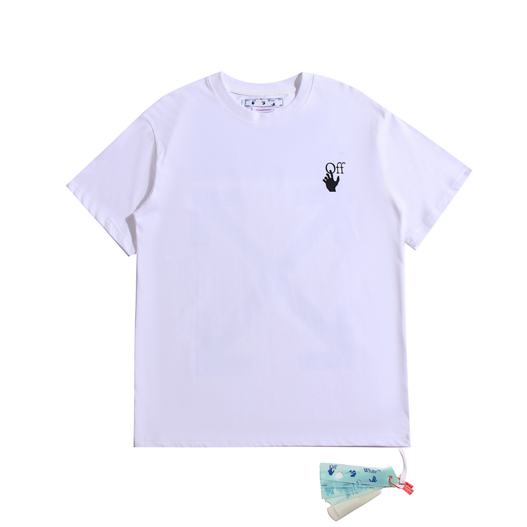 Camiseta con monograma Off