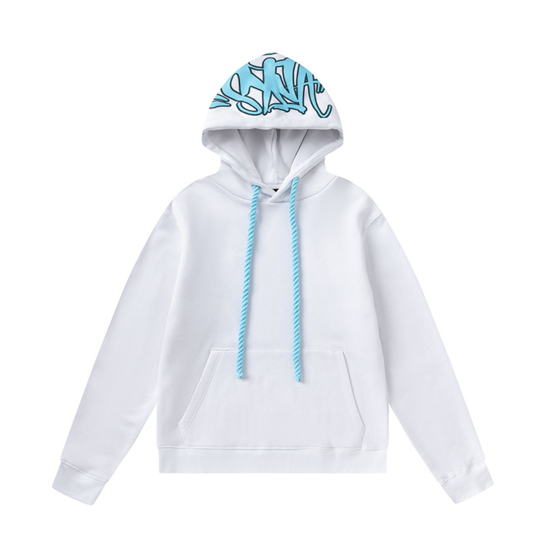Chándal blanco y azul de Syna World
