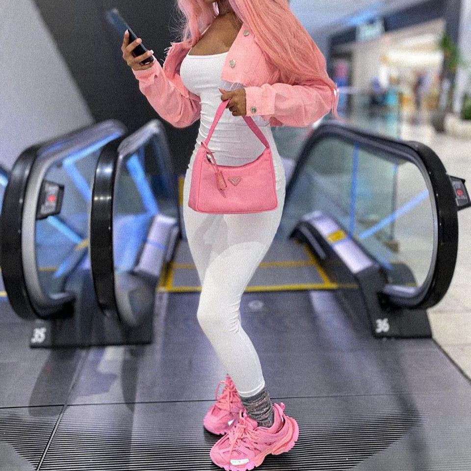 Piste rose