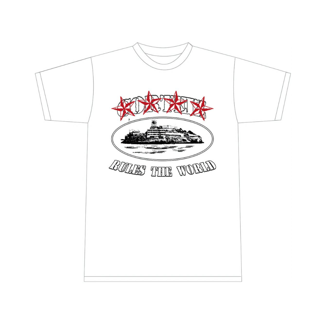 Camiseta blanca de Rules The World Allstarz