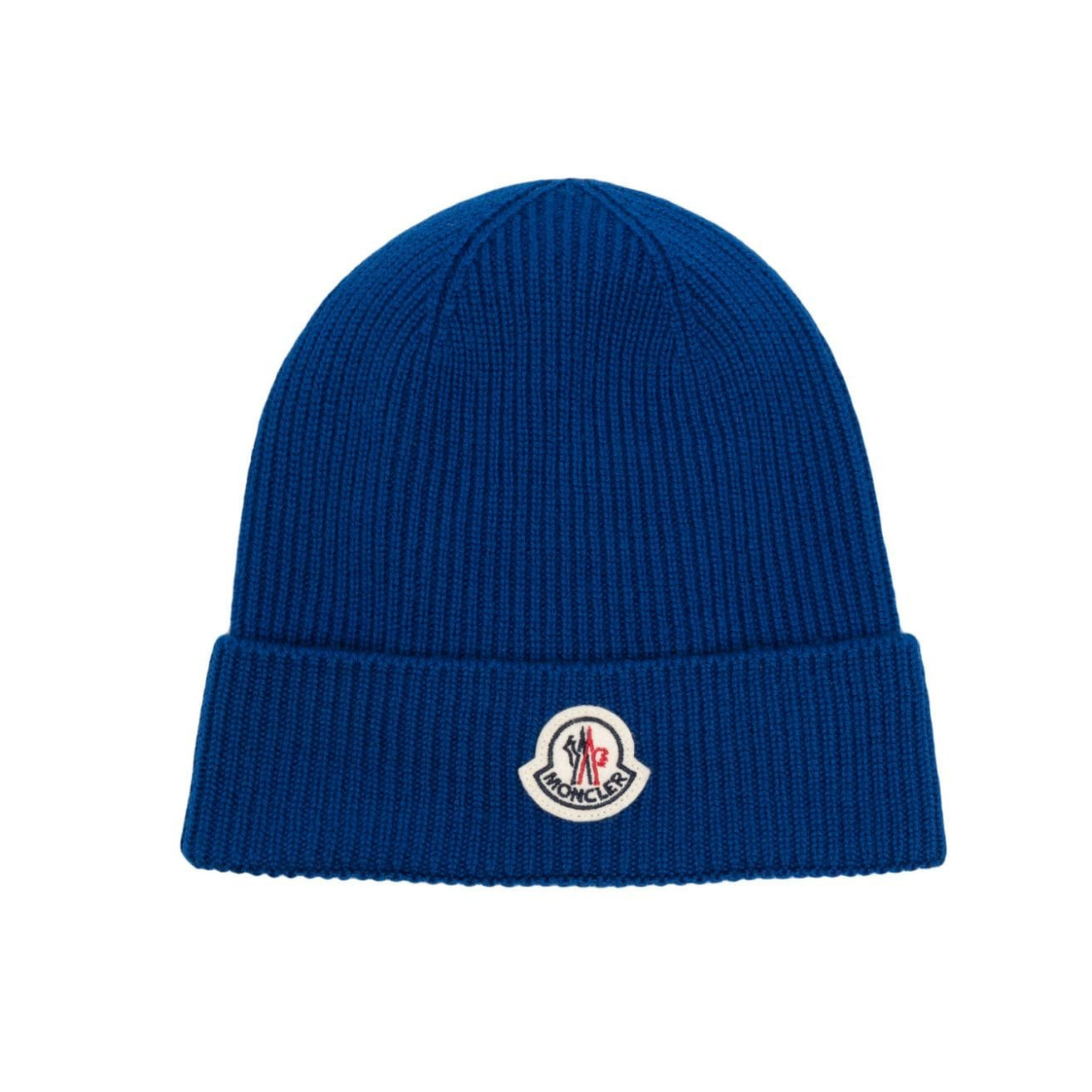 Chapeau Moncler bleu