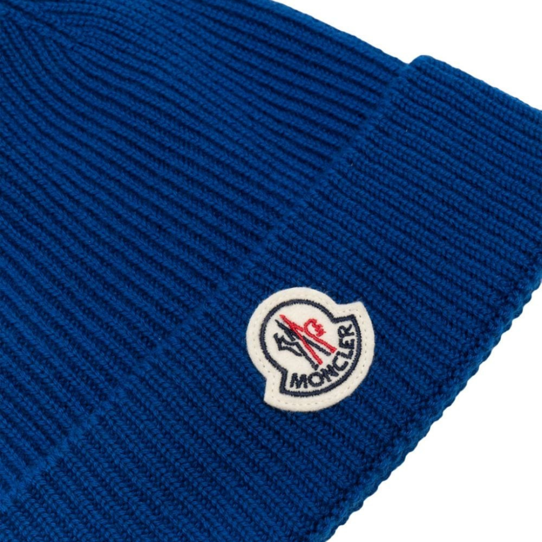 Chapeau Moncler bleu