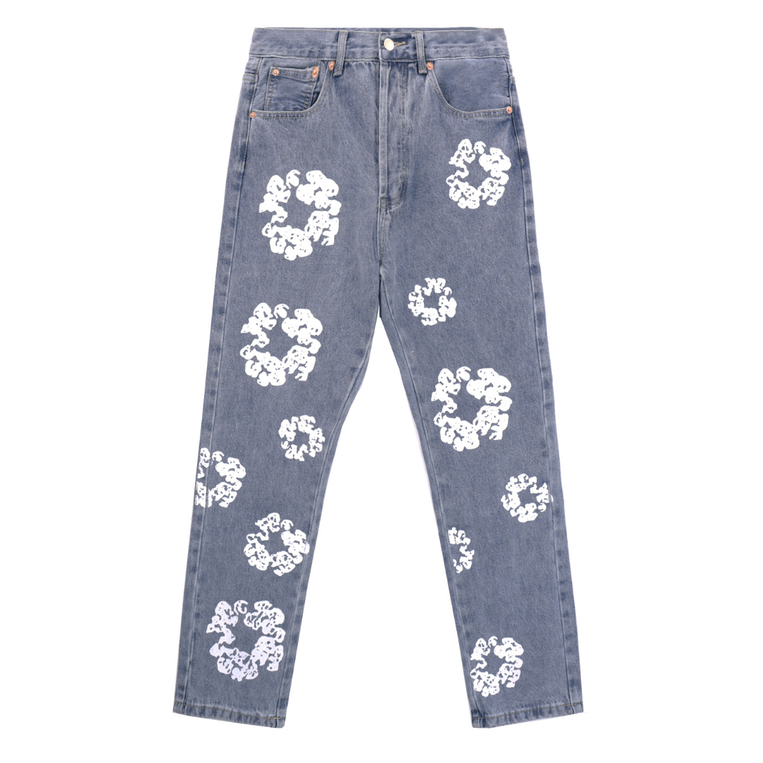 Jean bleu denim très clair