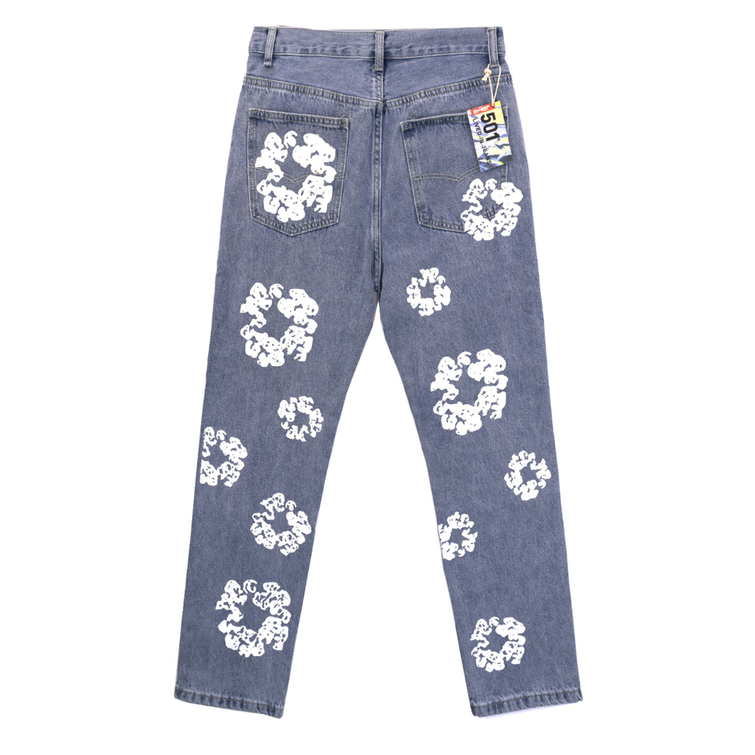Jean bleu denim très clair