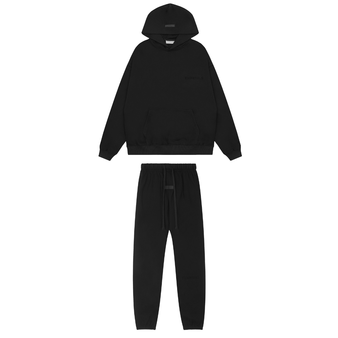 Chándal negro Fear of God de Essentials