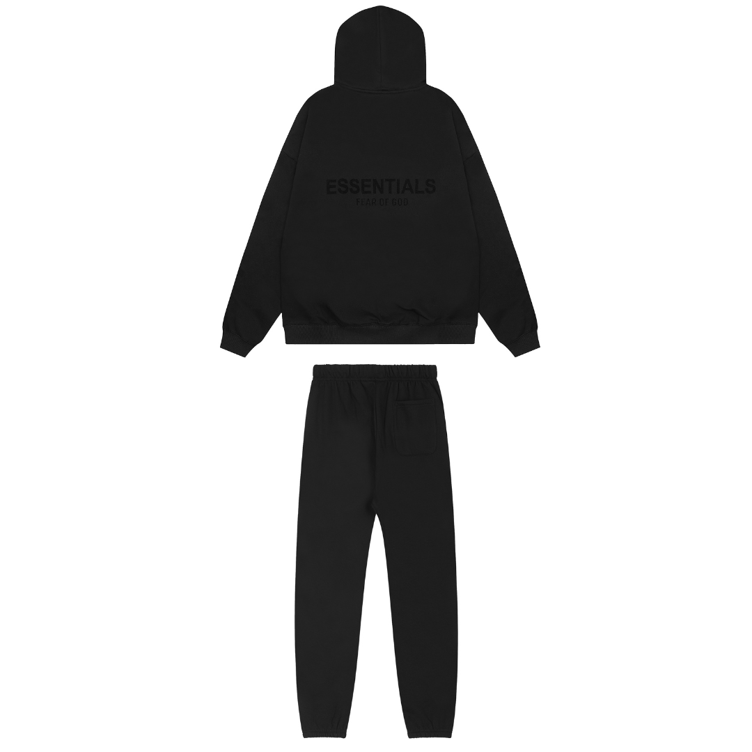 Chándal negro Fear of God de Essentials