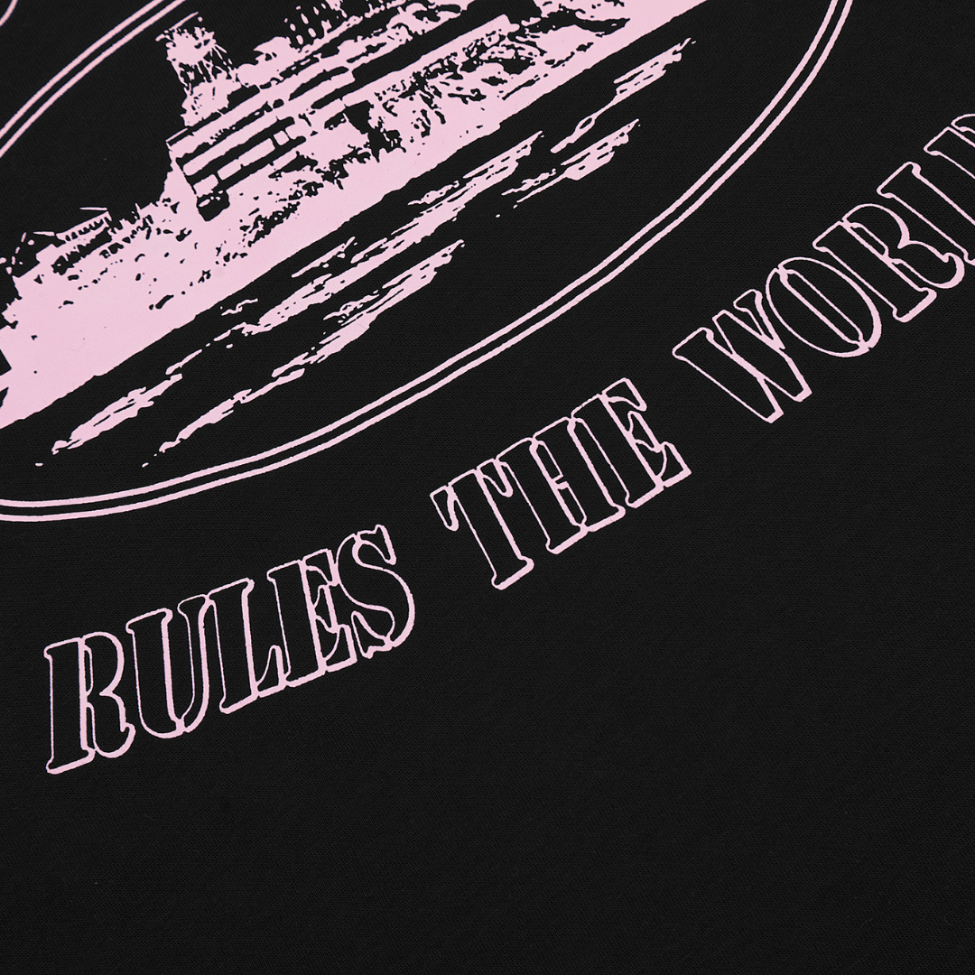 Camiseta negra Rules The World
