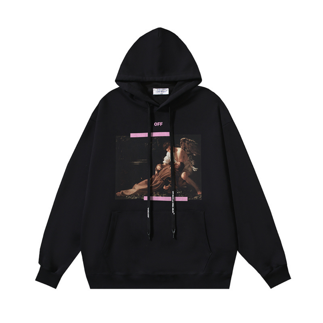 Sweat à capuche Off Monogram
