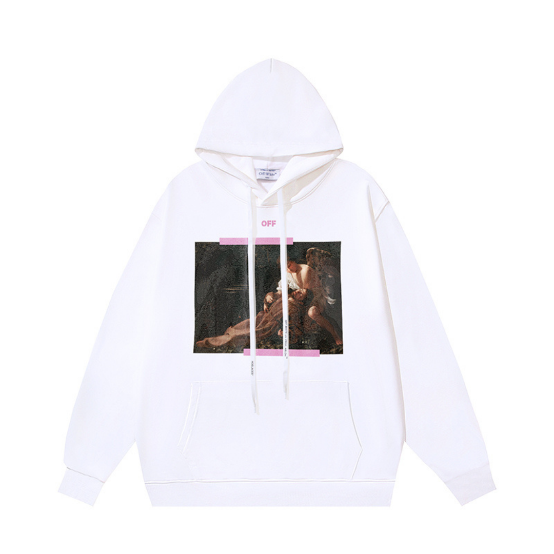 Sweat à capuche Off Monogram