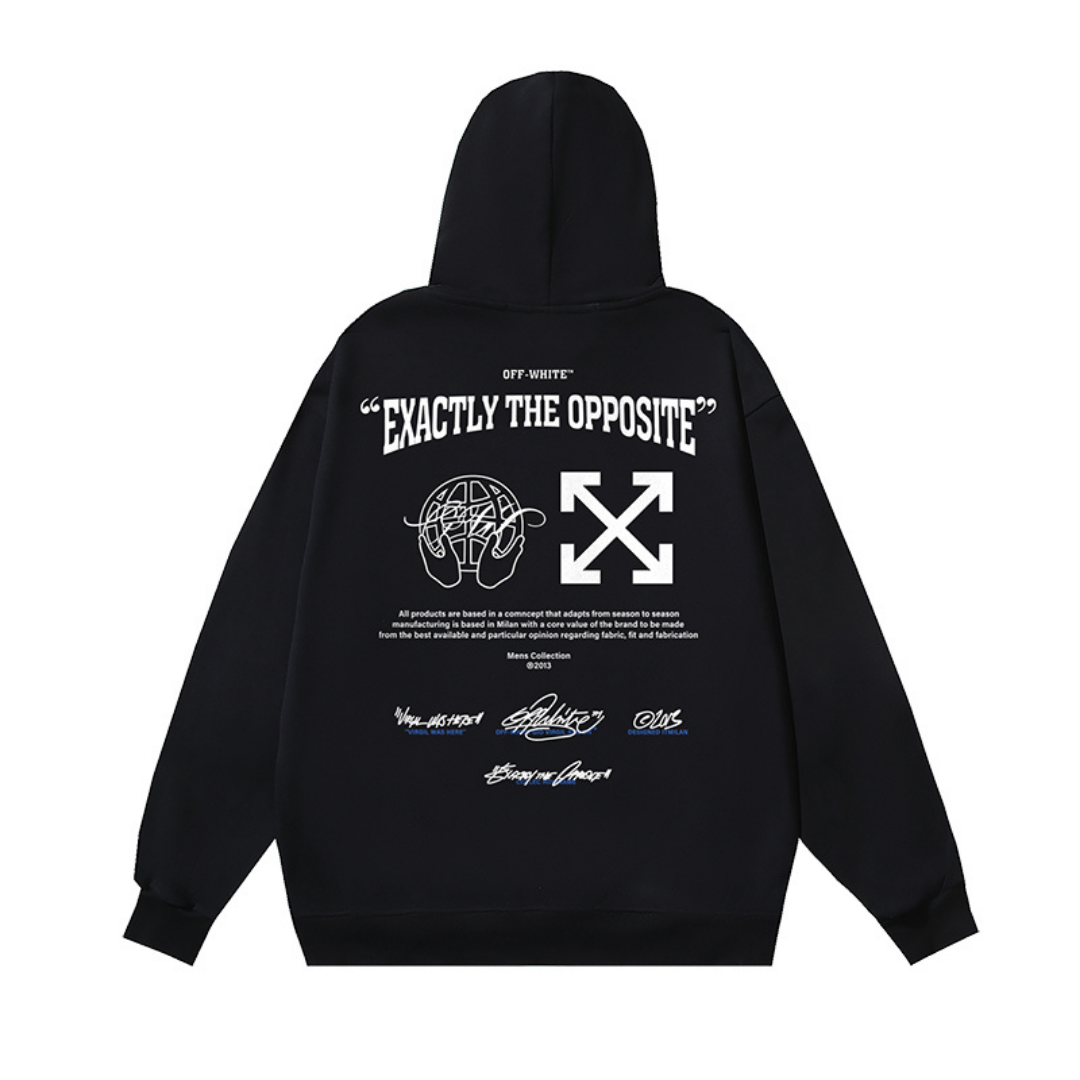 Sweat à capuche Off Monogram