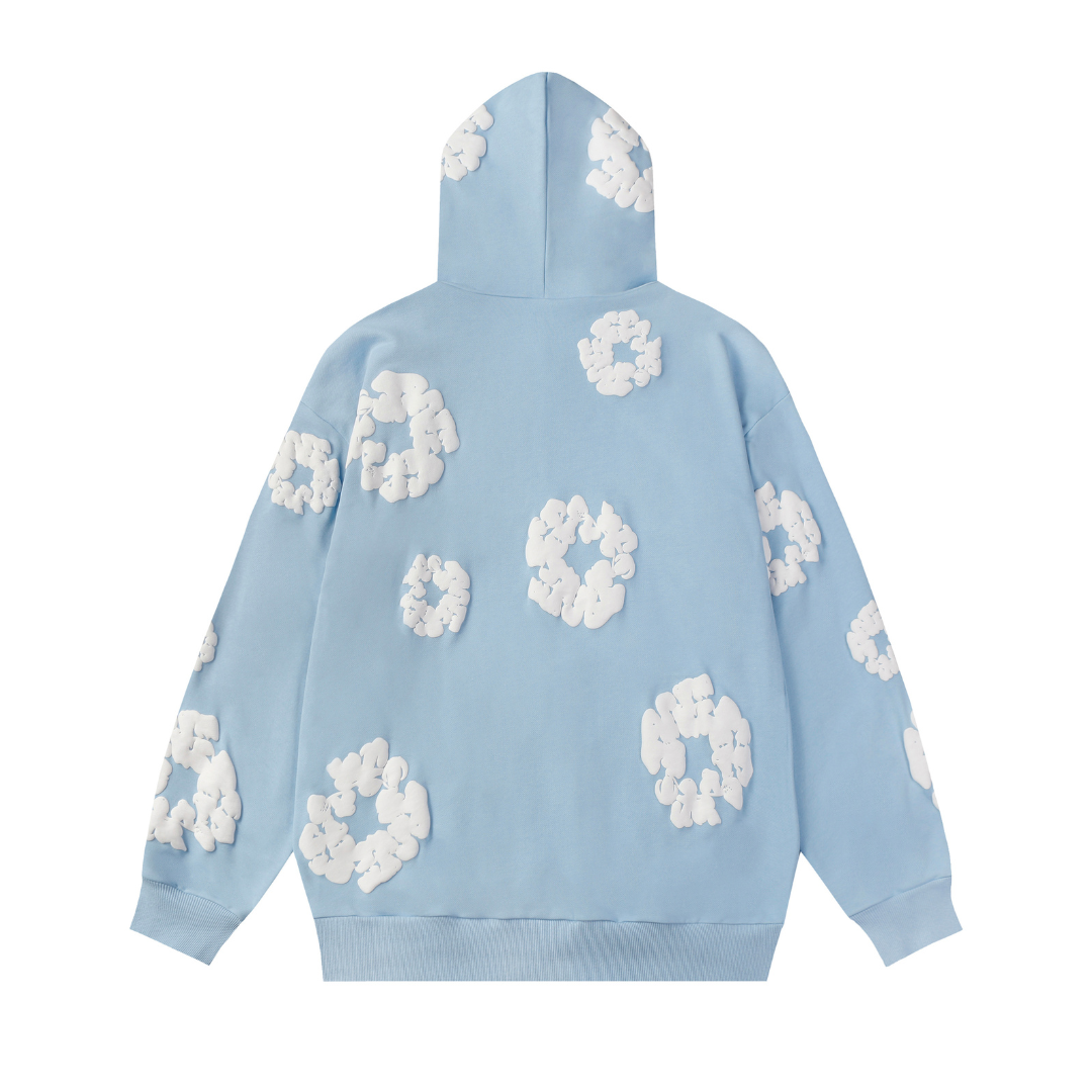 Survêtement bleu bébé en denim très