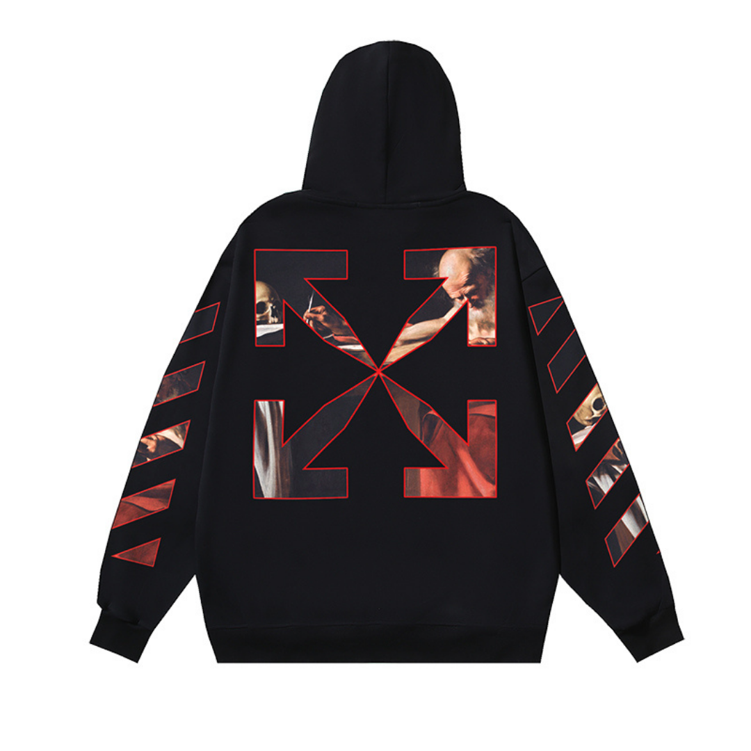 Sweat à capuche Off Monogram