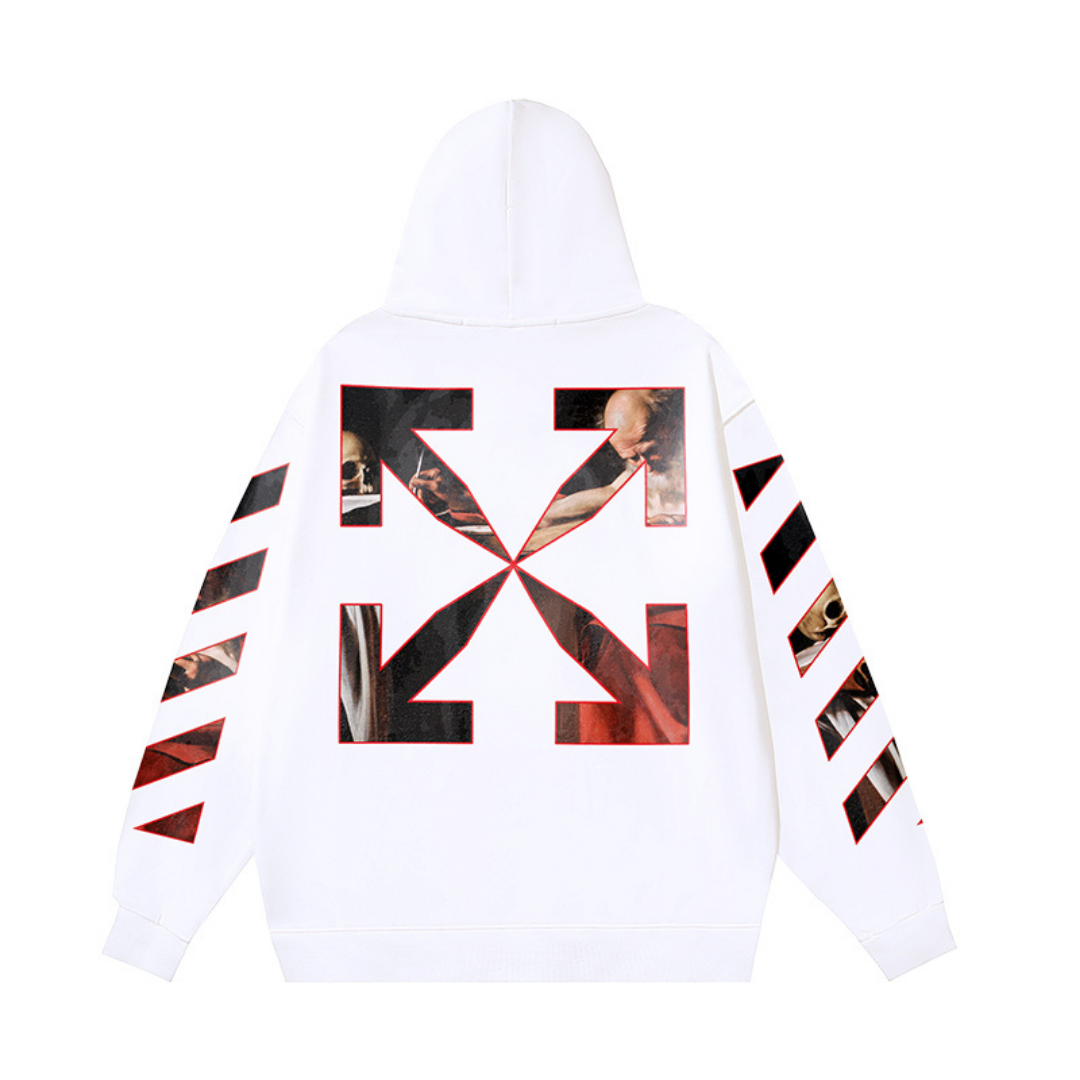 Sweat à capuche Off Monogram
