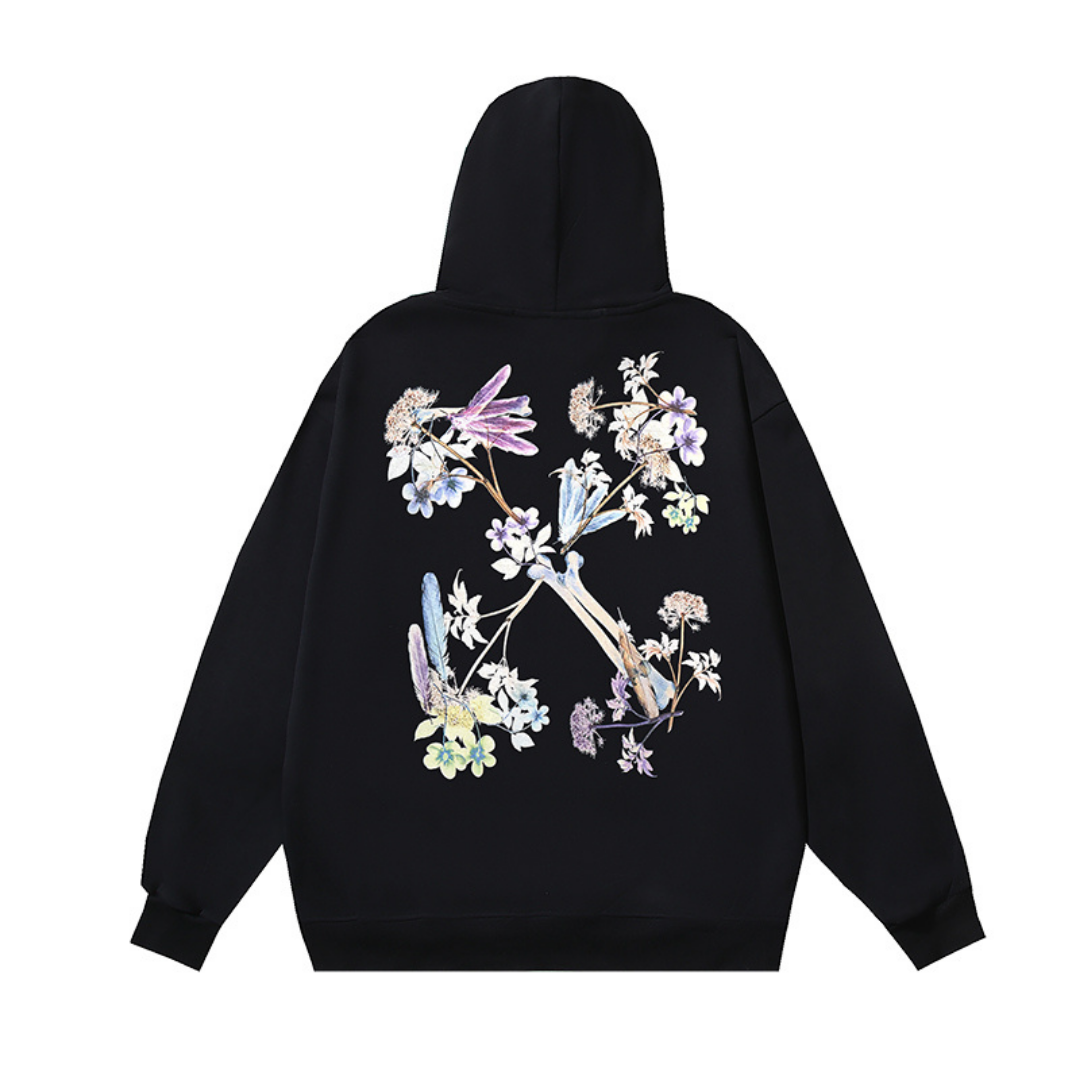 Sweat à capuche Off Monogram