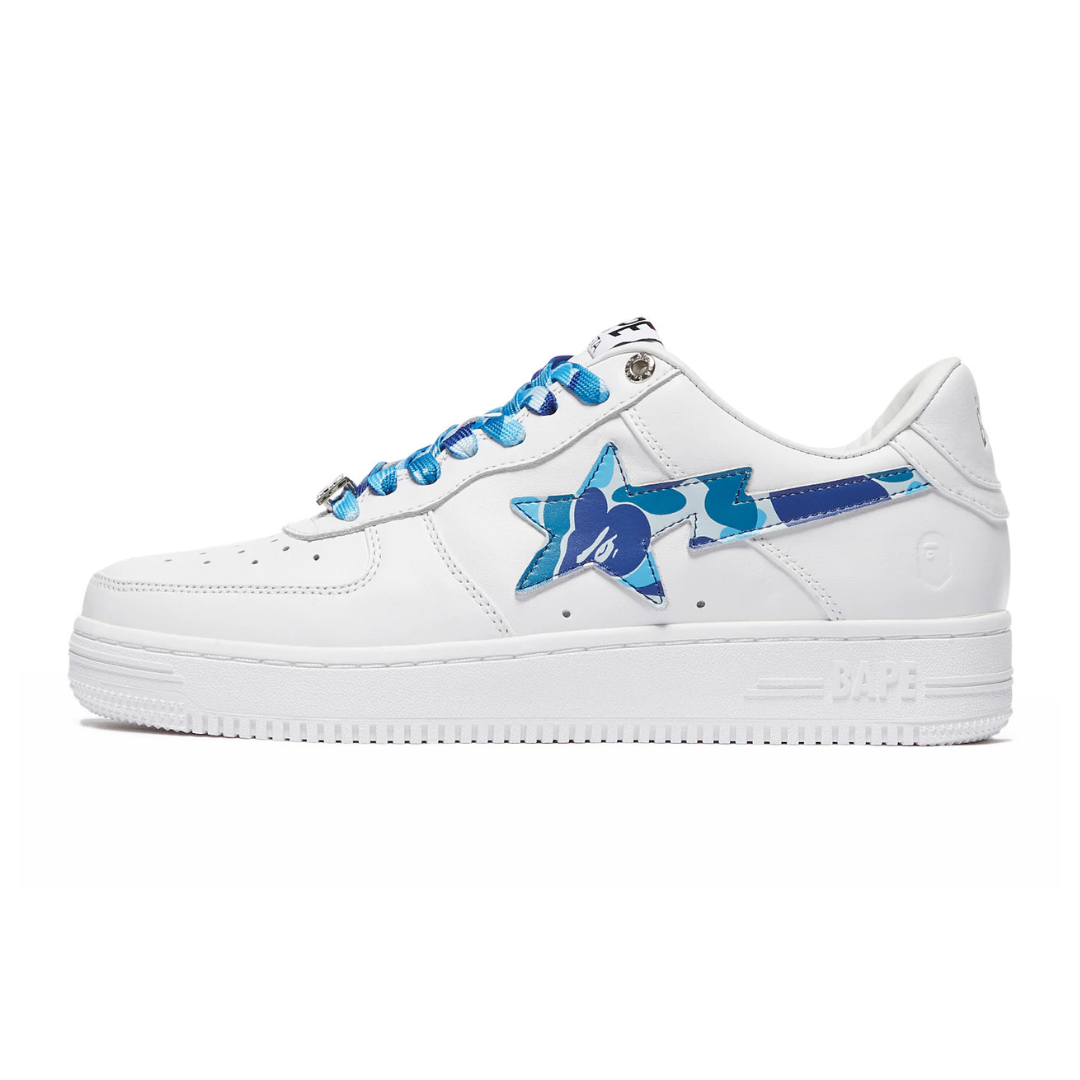 Bape Bapesta Bleu camouflage