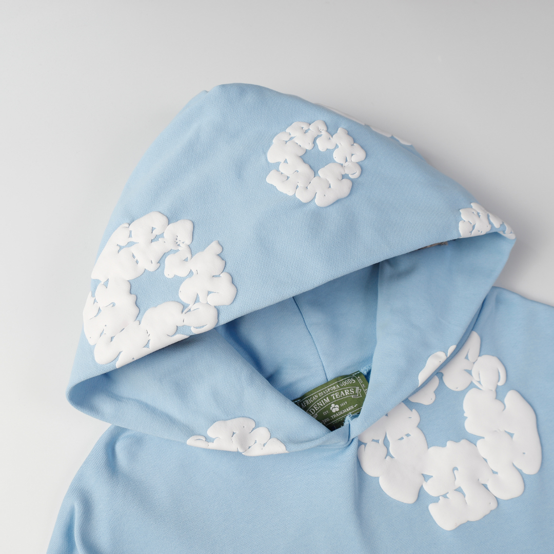 Survêtement bleu bébé en denim très