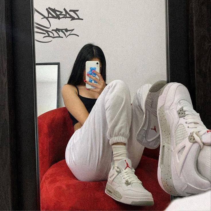 J4 Rétro Blanc Oreo