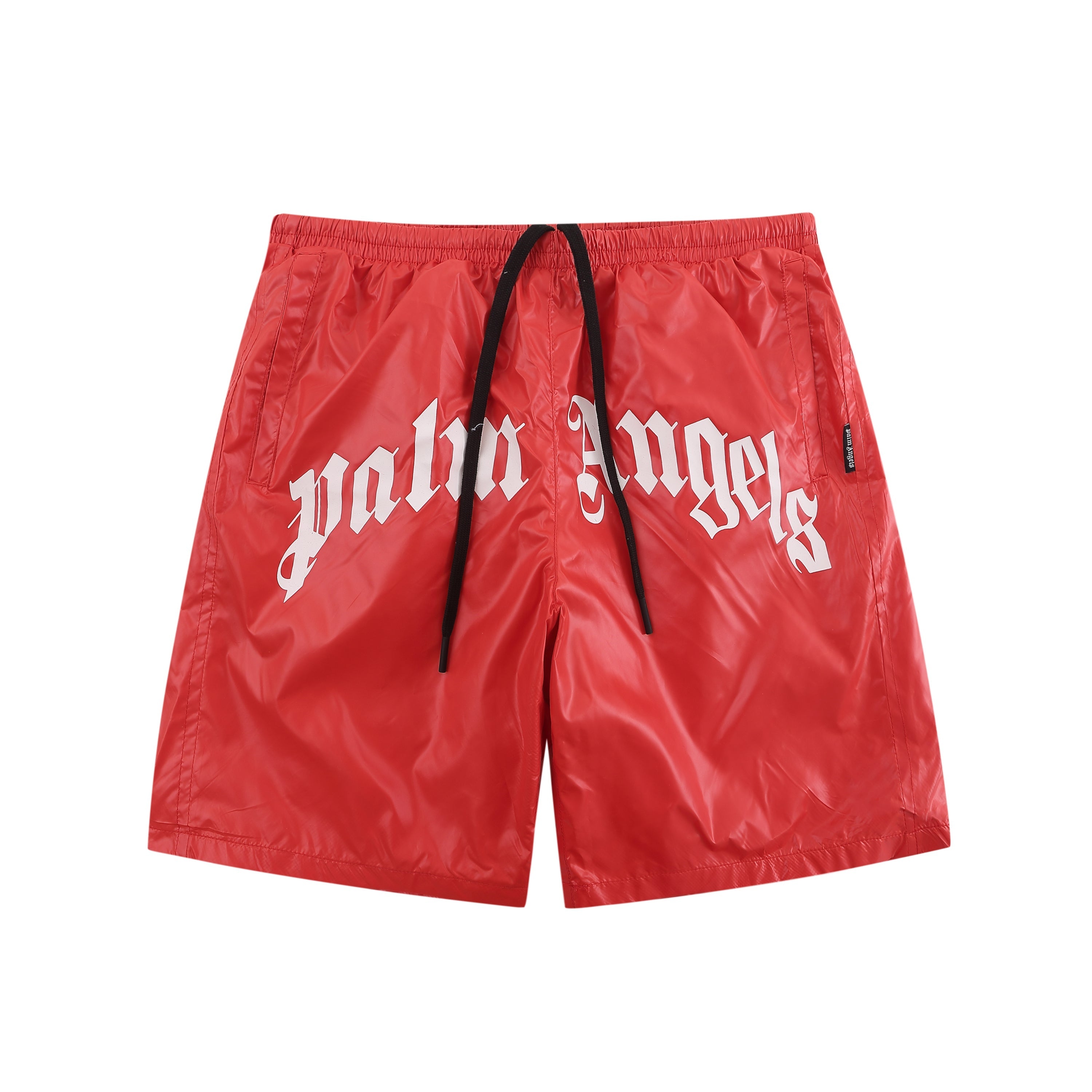 Short de bain rouge Palm Angels