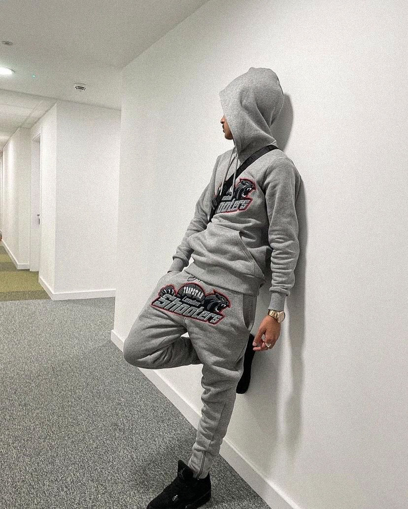 Grey Shooters Hoodie - SUNWHITEBCN 0