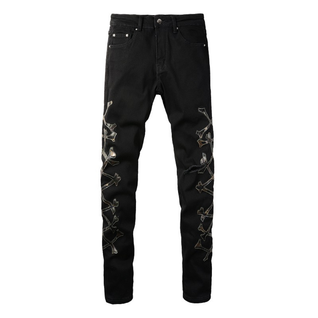 Amr Black Bones Jeans