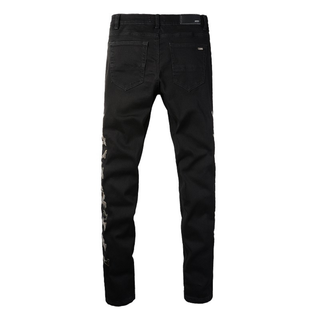 Amr Black Bones Jeans