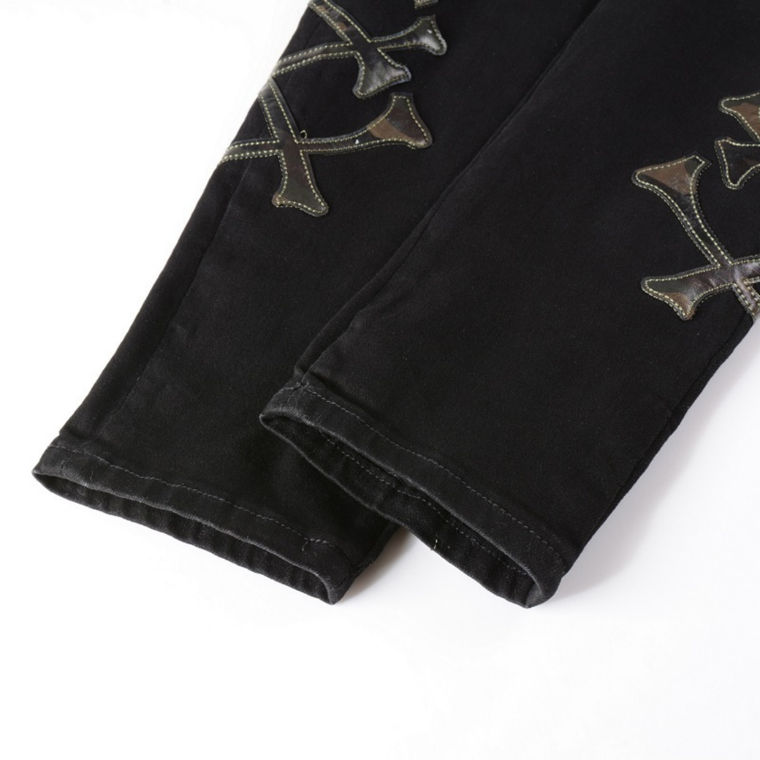 Amr Black Bones Jeans