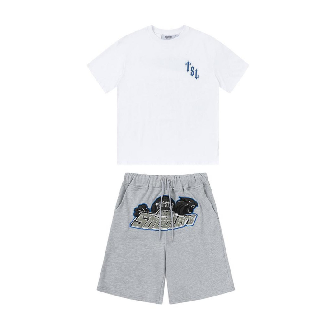 London Shooters White Short Set