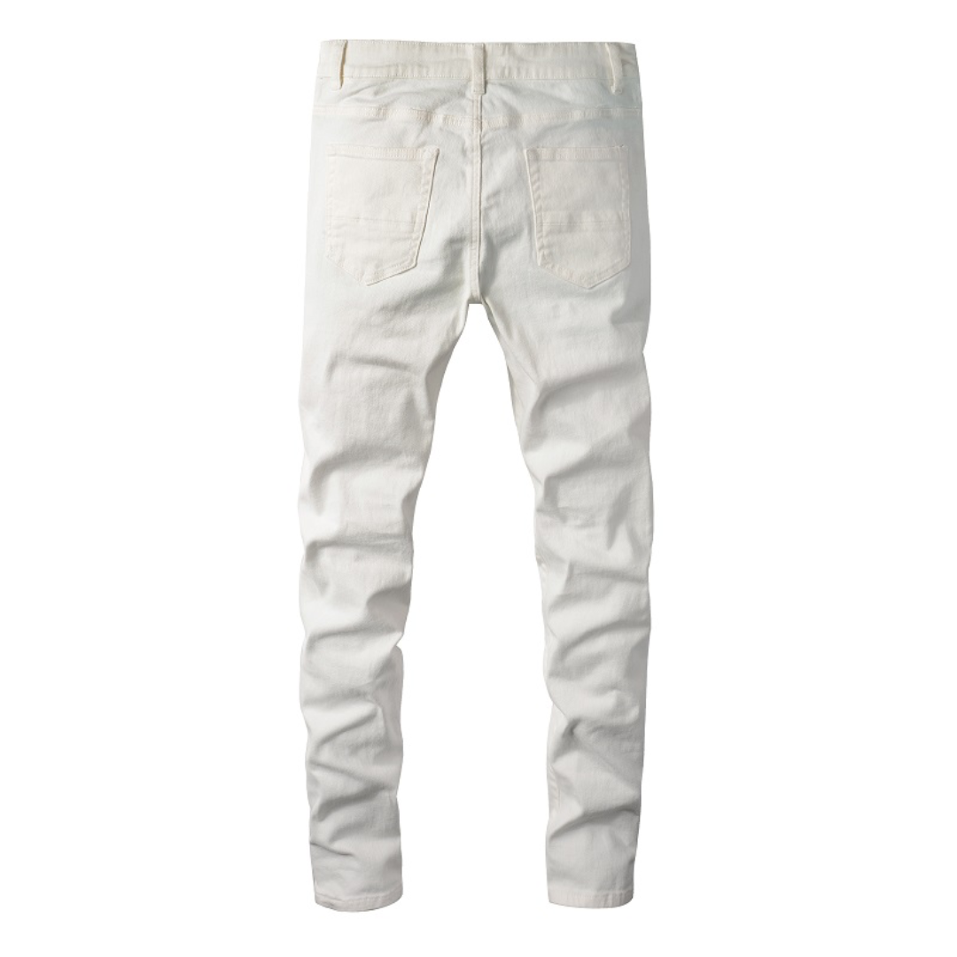 Amr White Jeans