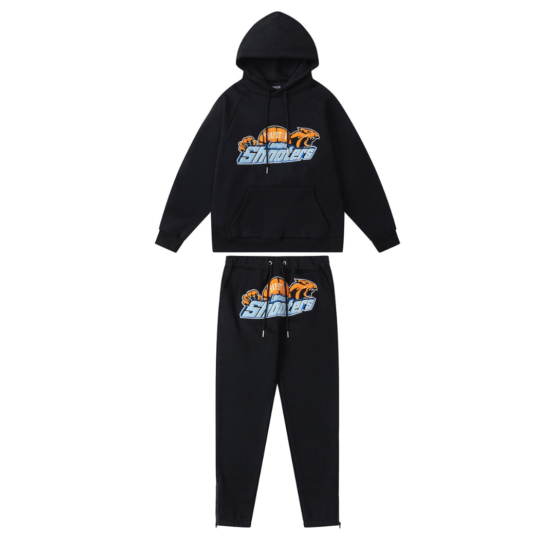 London Shooters Black Orange Tracksuit