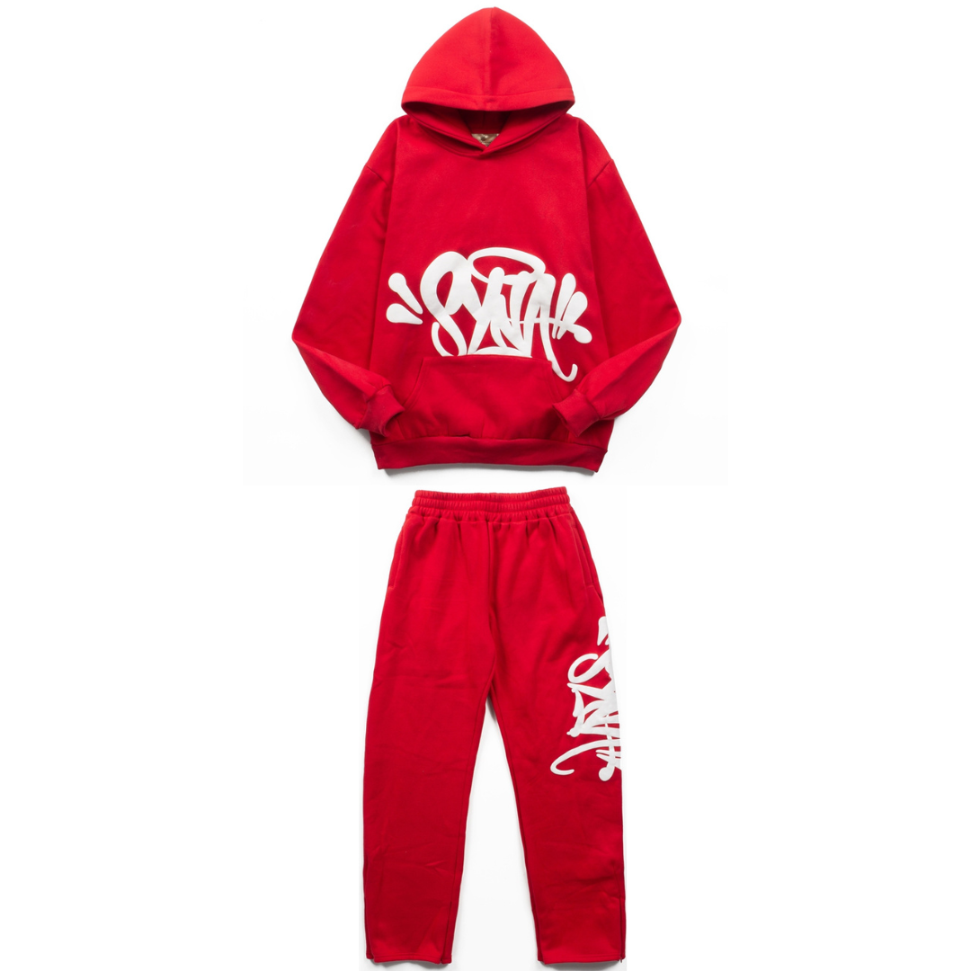 Syna World Monogram Red Tracksuit