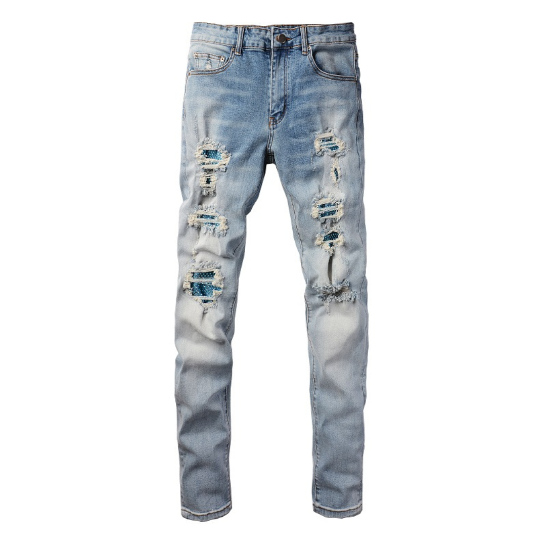 Amr Blue Diamonds Jeans