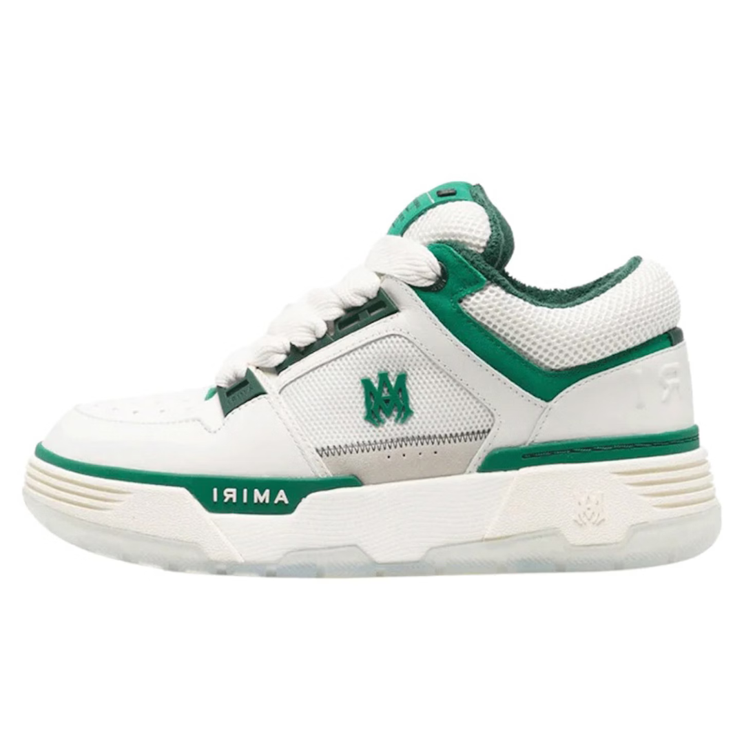 M.A Panelled White Green