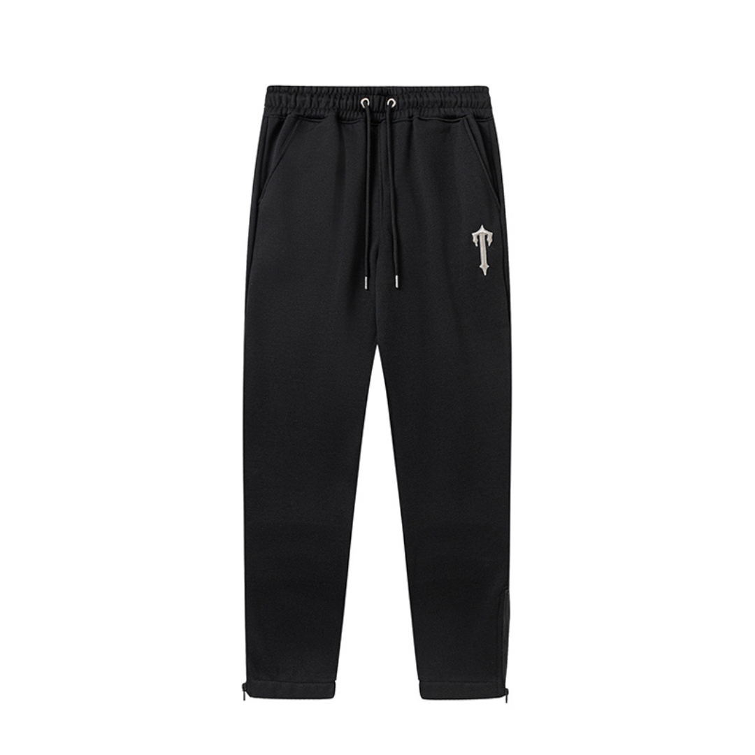 Decoded V-Stripe Black Tracksuit