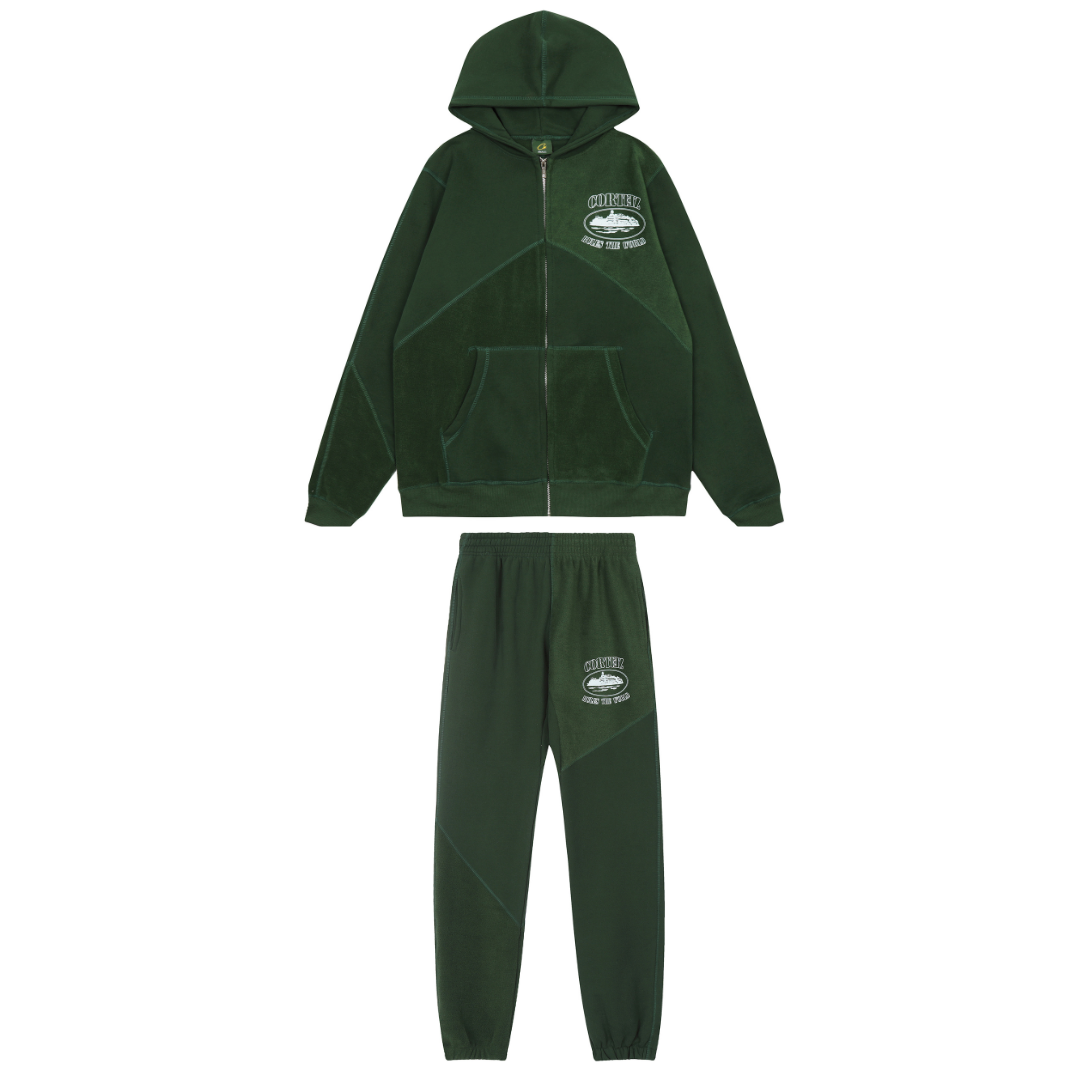 Rules The World Alcatraz Green Tracksuit