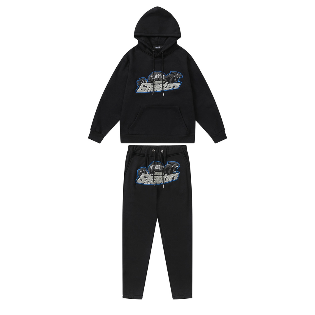 London Shooters Black Blue Tracksuit