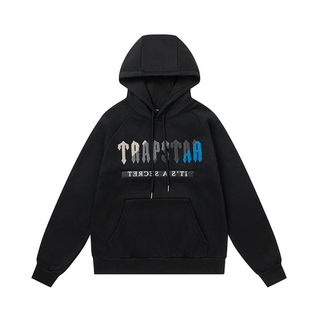 Decoded 2.0 Hooded Black Blue Tracksuit