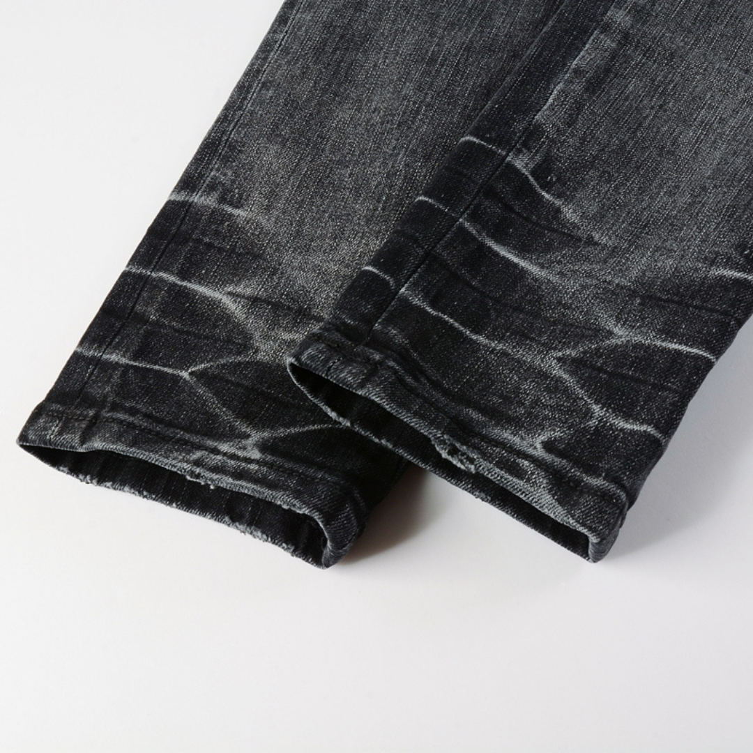 Amr Angel Logo Patch Jeans