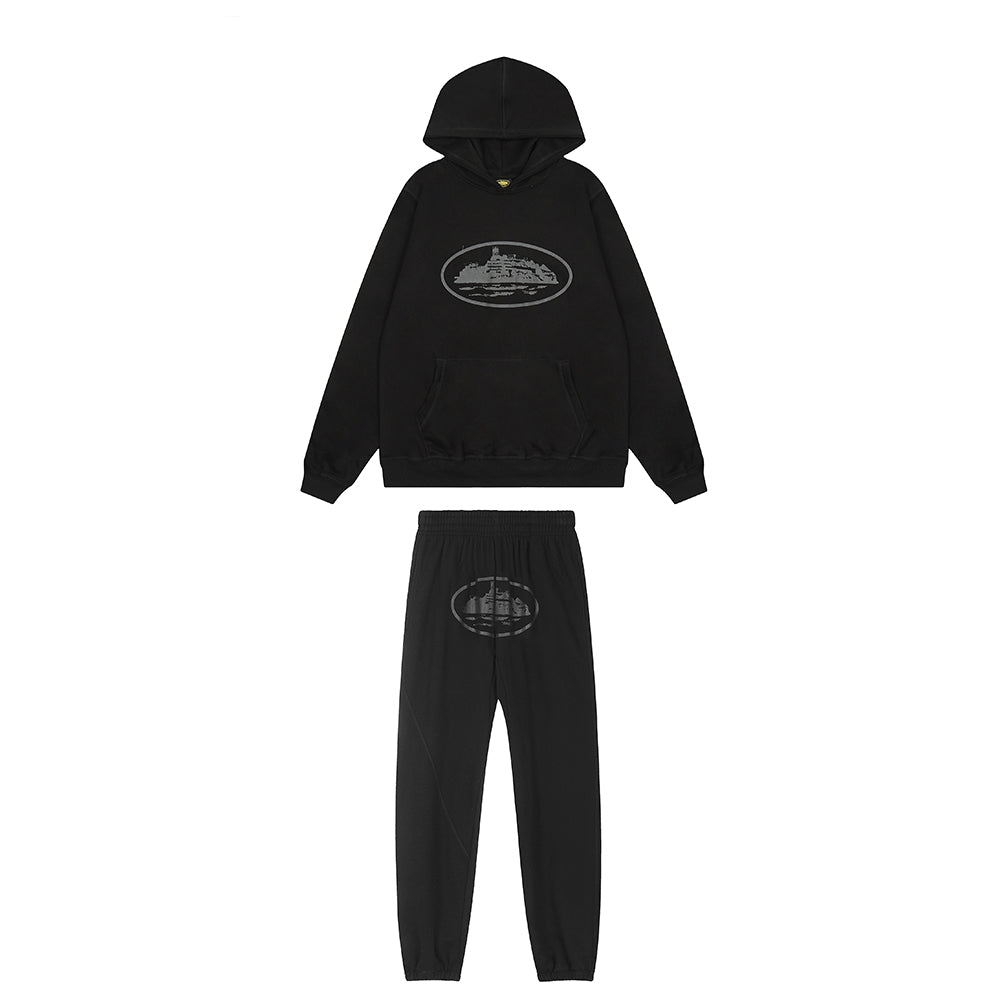 Alcatraz Triple Black Tracksuit