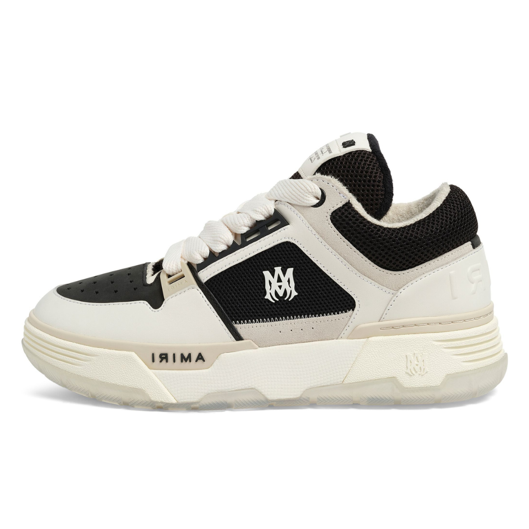 M.A Panelled White Black