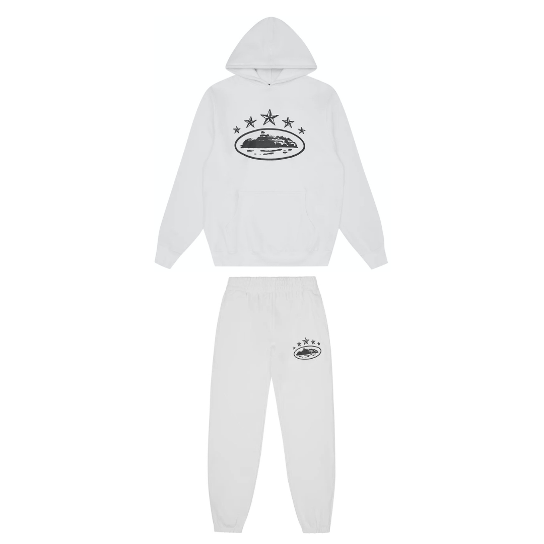 5 Starz White Tracksuit