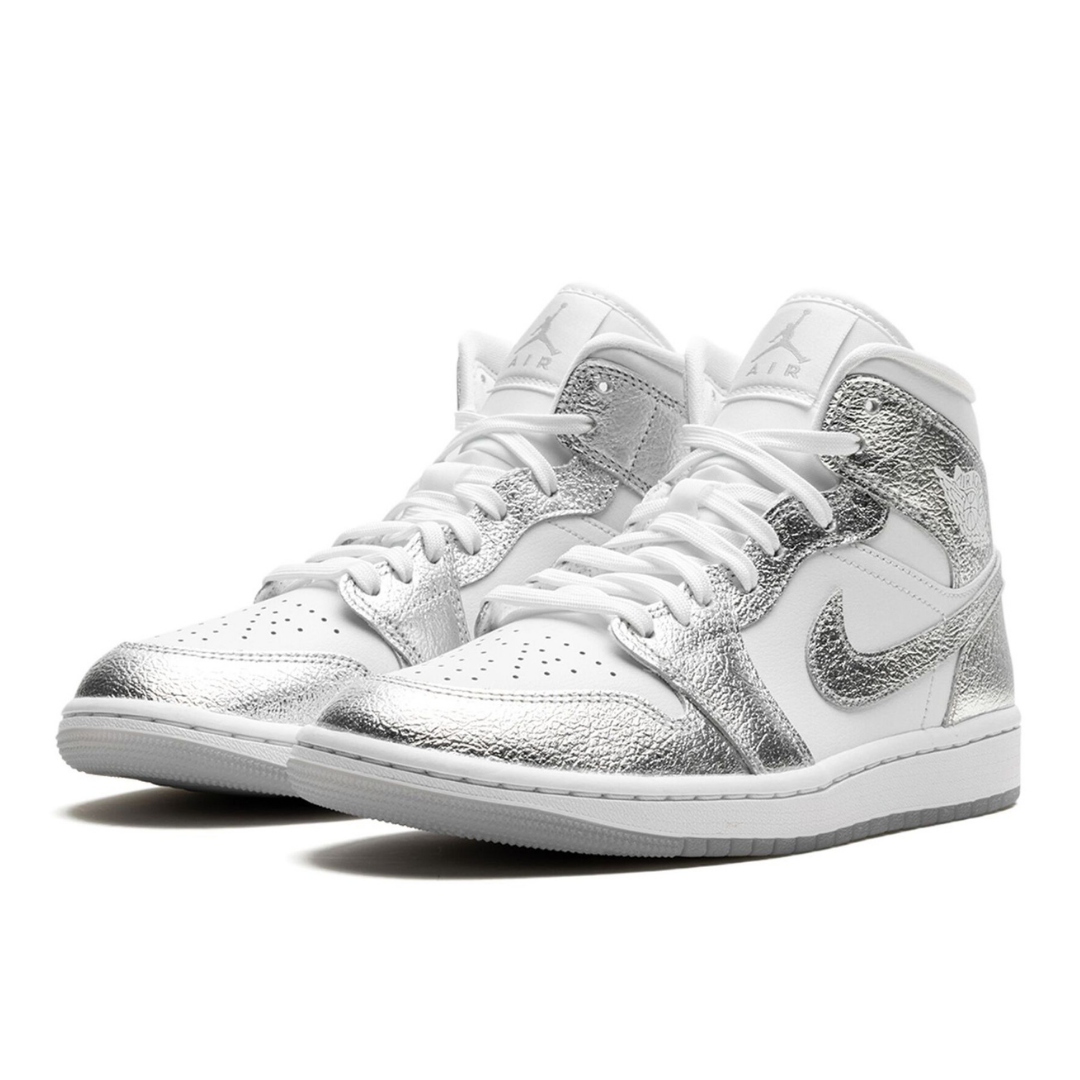 J1 Retro Mid "Plata metalizada"