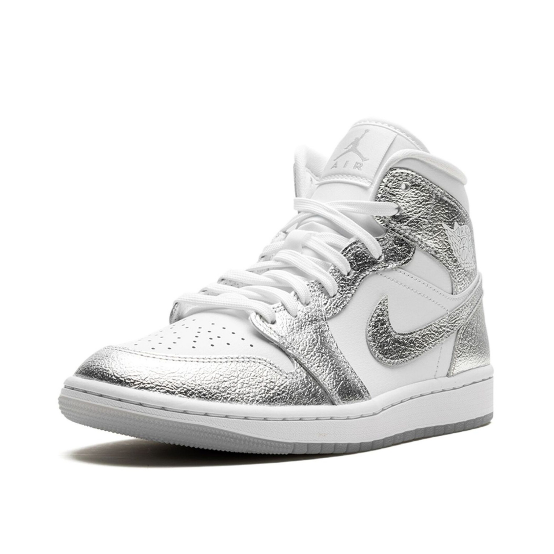 J1 Retro Mid "Plata metalizada"