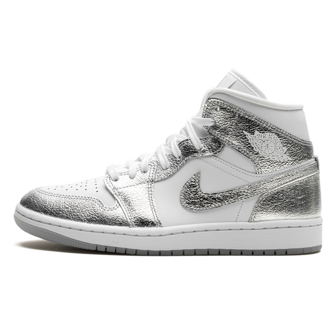 J1 Retro Mid "Plata metalizada"