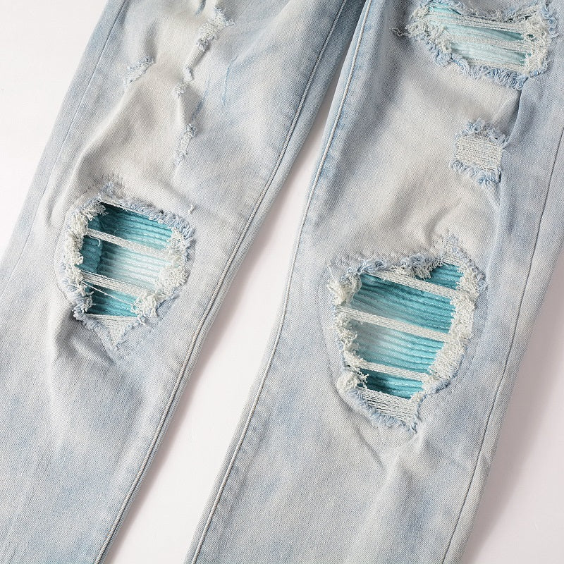 Amr Blue Gradient Jeans