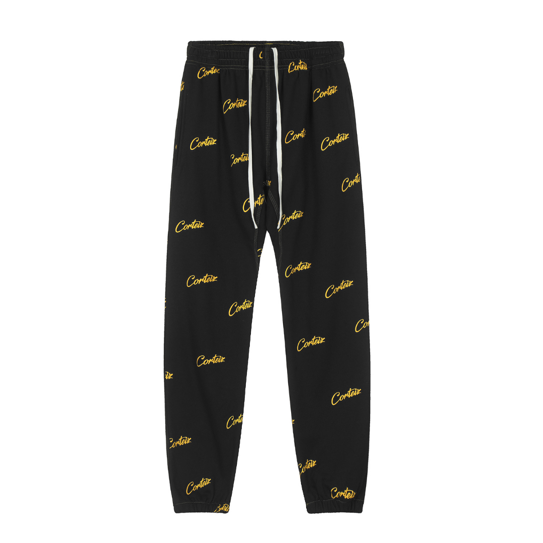 Allstar Alcatraz Black Yellow Pants